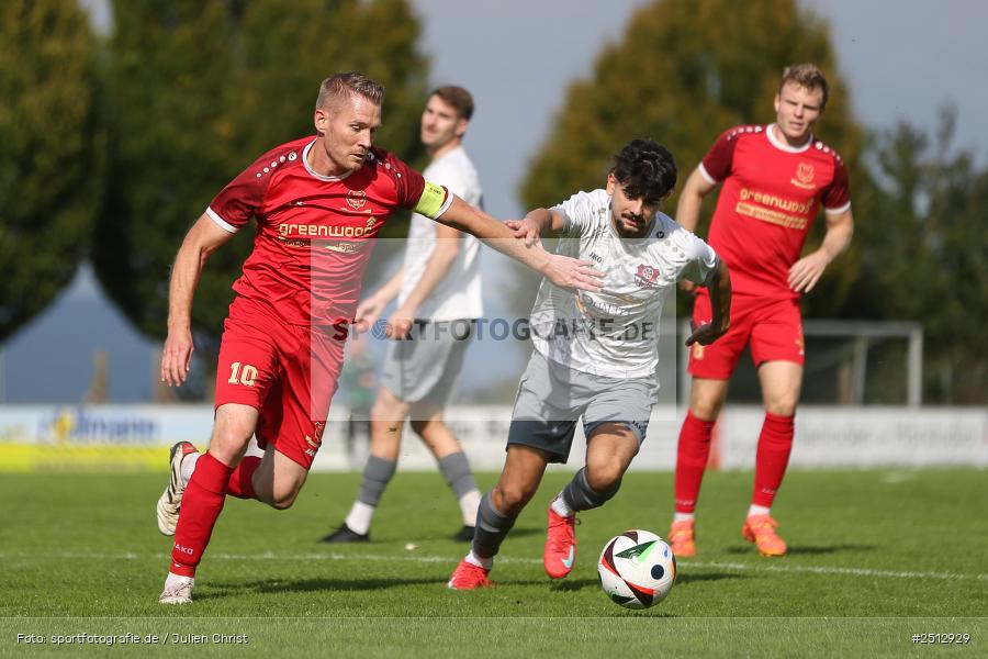 sport, action, TSV Pflaumheim, TSV, Sportgelände, SpVgg Hösbach-Bahnhof, SPG, Pflaumheim, Fussball, Bezirksliga Unterfranken West, BFV, 28.09.2025, 11. Spieltag - Bild-ID: 2512929