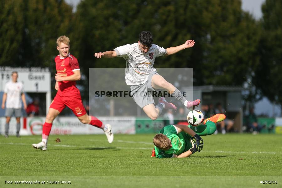 sport, action, TSV Pflaumheim, TSV, Sportgelände, SpVgg Hösbach-Bahnhof, SPG, Pflaumheim, Fussball, Bezirksliga Unterfranken West, BFV, 28.09.2025, 11. Spieltag - Bild-ID: 2512932