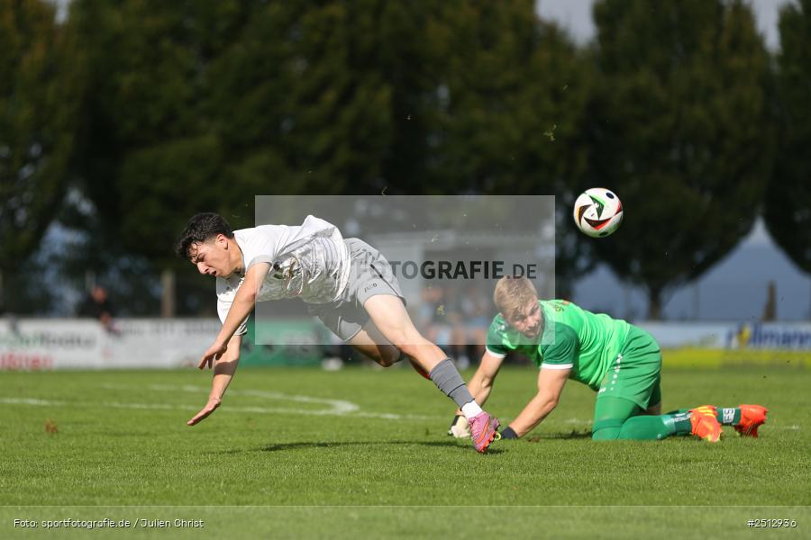 sport, action, TSV Pflaumheim, TSV, Sportgelände, SpVgg Hösbach-Bahnhof, SPG, Pflaumheim, Fussball, Bezirksliga Unterfranken West, BFV, 28.09.2025, 11. Spieltag - Bild-ID: 2512936