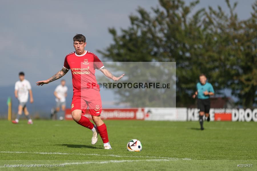 sport, action, TSV Pflaumheim, TSV, Sportgelände, SpVgg Hösbach-Bahnhof, SPG, Pflaumheim, Fussball, Bezirksliga Unterfranken West, BFV, 28.09.2025, 11. Spieltag - Bild-ID: 2512937
