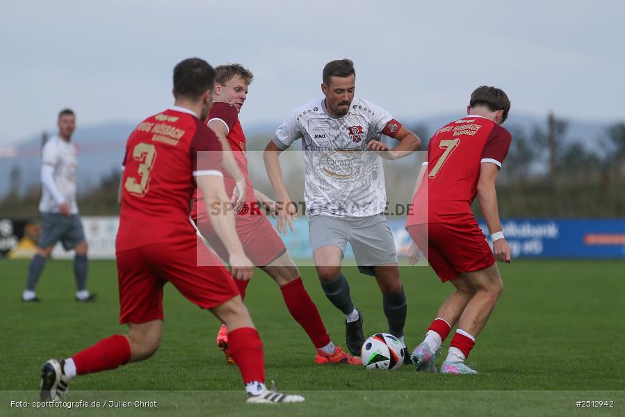 sport, action, TSV Pflaumheim, TSV, Sportgelände, SpVgg Hösbach-Bahnhof, SPG, Pflaumheim, Fussball, Bezirksliga Unterfranken West, BFV, 28.09.2025, 11. Spieltag - Bild-ID: 2512942