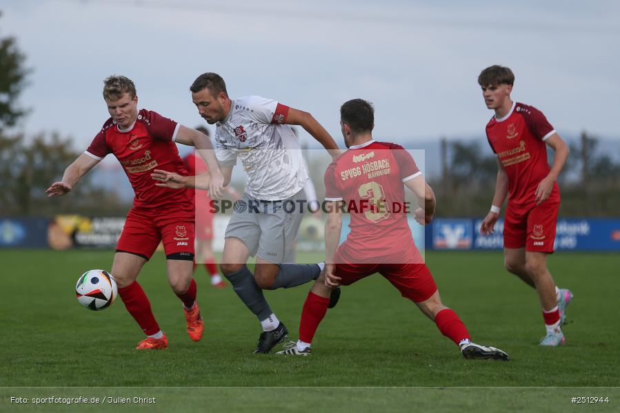 sport, action, TSV Pflaumheim, TSV, Sportgelände, SpVgg Hösbach-Bahnhof, SPG, Pflaumheim, Fussball, Bezirksliga Unterfranken West, BFV, 28.09.2025, 11. Spieltag - Bild-ID: 2512944