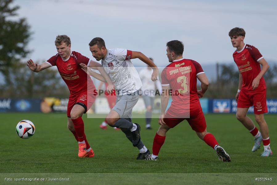 sport, action, TSV Pflaumheim, TSV, Sportgelände, SpVgg Hösbach-Bahnhof, SPG, Pflaumheim, Fussball, Bezirksliga Unterfranken West, BFV, 28.09.2025, 11. Spieltag - Bild-ID: 2512945
