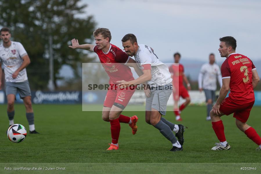 sport, action, TSV Pflaumheim, TSV, Sportgelände, SpVgg Hösbach-Bahnhof, SPG, Pflaumheim, Fussball, Bezirksliga Unterfranken West, BFV, 28.09.2025, 11. Spieltag - Bild-ID: 2512946