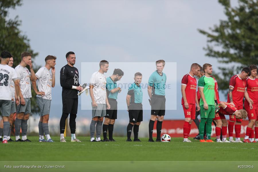 sport, action, TSV Pflaumheim, TSV, Sportgelände, SpVgg Hösbach-Bahnhof, SPG, Pflaumheim, Fussball, Bezirksliga Unterfranken West, BFV, 28.09.2025, 11. Spieltag - Bild-ID: 2512956