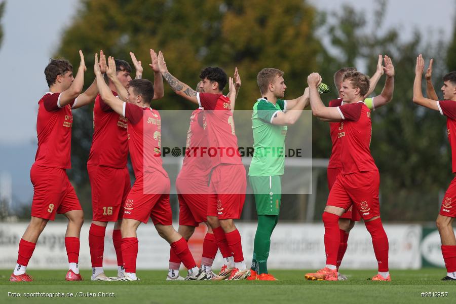 sport, action, TSV Pflaumheim, TSV, Sportgelände, SpVgg Hösbach-Bahnhof, SPG, Pflaumheim, Fussball, Bezirksliga Unterfranken West, BFV, 28.09.2025, 11. Spieltag - Bild-ID: 2512957
