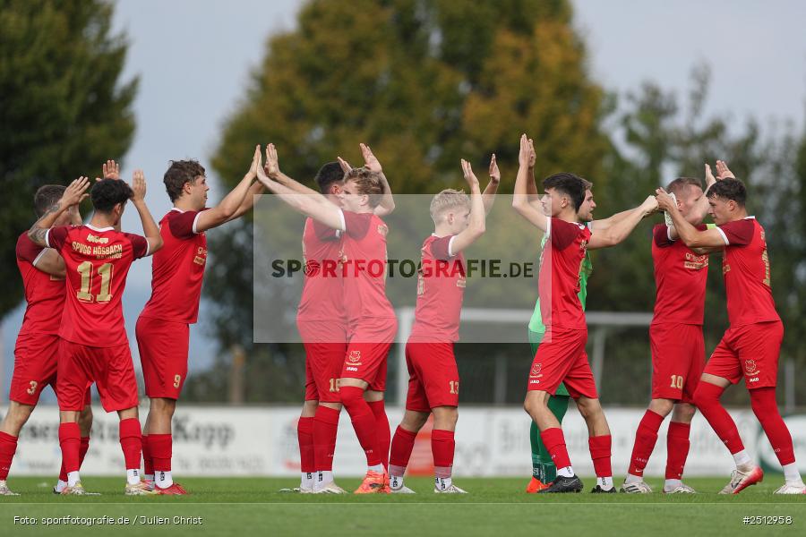 sport, action, TSV Pflaumheim, TSV, Sportgelände, SpVgg Hösbach-Bahnhof, SPG, Pflaumheim, Fussball, Bezirksliga Unterfranken West, BFV, 28.09.2025, 11. Spieltag - Bild-ID: 2512958