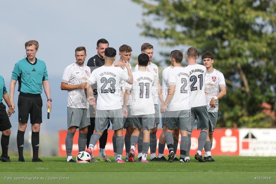 sport, action, TSV Pflaumheim, TSV, Sportgelände, SpVgg Hösbach-Bahnhof, SPG, Pflaumheim, Fussball, Bezirksliga Unterfranken West, BFV, 28.09.2025, 11. Spieltag - Bild-ID: 2512959