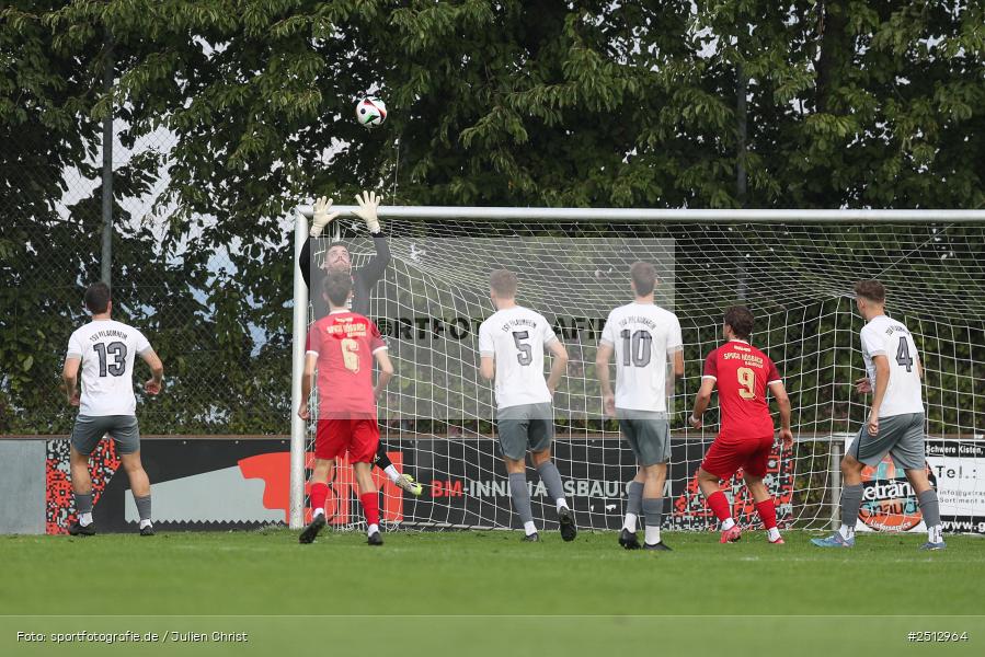 sport, action, TSV Pflaumheim, TSV, Sportgelände, SpVgg Hösbach-Bahnhof, SPG, Pflaumheim, Fussball, Bezirksliga Unterfranken West, BFV, 28.09.2025, 11. Spieltag - Bild-ID: 2512964