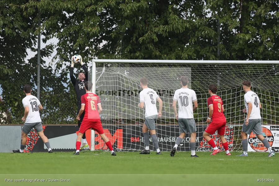sport, action, TSV Pflaumheim, TSV, Sportgelände, SpVgg Hösbach-Bahnhof, SPG, Pflaumheim, Fussball, Bezirksliga Unterfranken West, BFV, 28.09.2025, 11. Spieltag - Bild-ID: 2512966