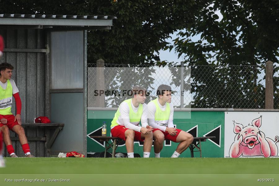 sport, action, TSV Pflaumheim, TSV, Sportgelände, SpVgg Hösbach-Bahnhof, SPG, Pflaumheim, Fussball, Bezirksliga Unterfranken West, BFV, 28.09.2025, 11. Spieltag - Bild-ID: 2512973