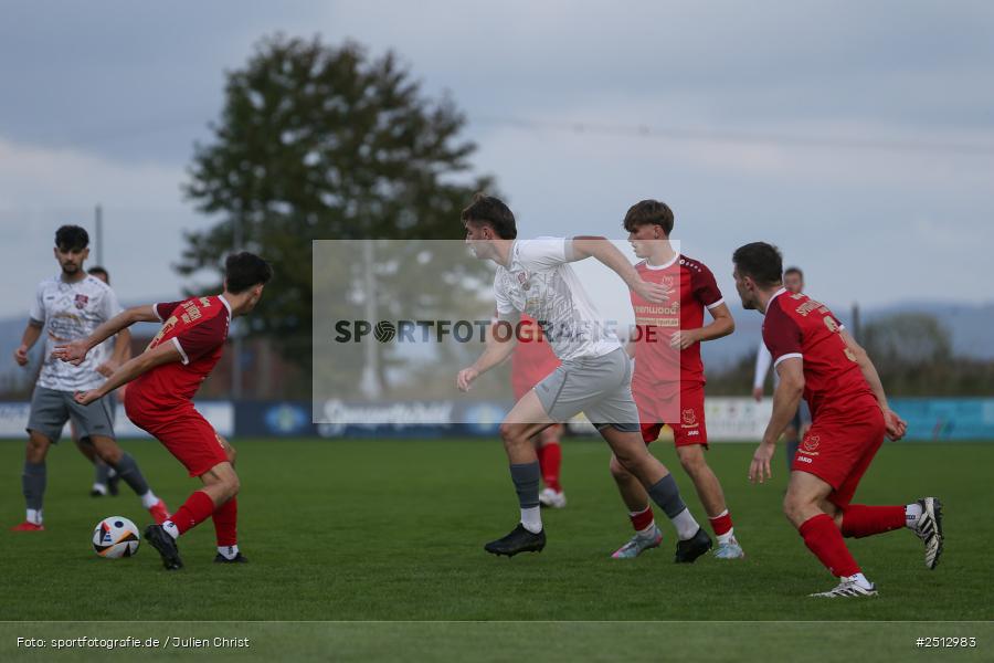 sport, action, TSV Pflaumheim, TSV, Sportgelände, SpVgg Hösbach-Bahnhof, SPG, Pflaumheim, Fussball, Bezirksliga Unterfranken West, BFV, 28.09.2025, 11. Spieltag - Bild-ID: 2512983