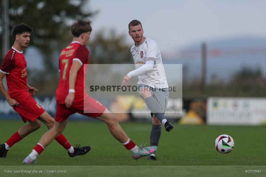 sport, action, TSV Pflaumheim, TSV, Sportgelände, SpVgg Hösbach-Bahnhof, SPG, Pflaumheim, Fussball, Bezirksliga Unterfranken West, BFV, 28.09.2025, 11. Spieltag - Bild-ID: 2512987