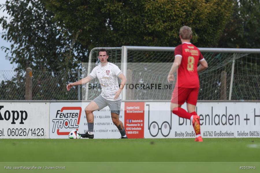 sport, action, TSV Pflaumheim, TSV, Sportgelände, SpVgg Hösbach-Bahnhof, SPG, Pflaumheim, Fussball, Bezirksliga Unterfranken West, BFV, 28.09.2025, 11. Spieltag - Bild-ID: 2512996