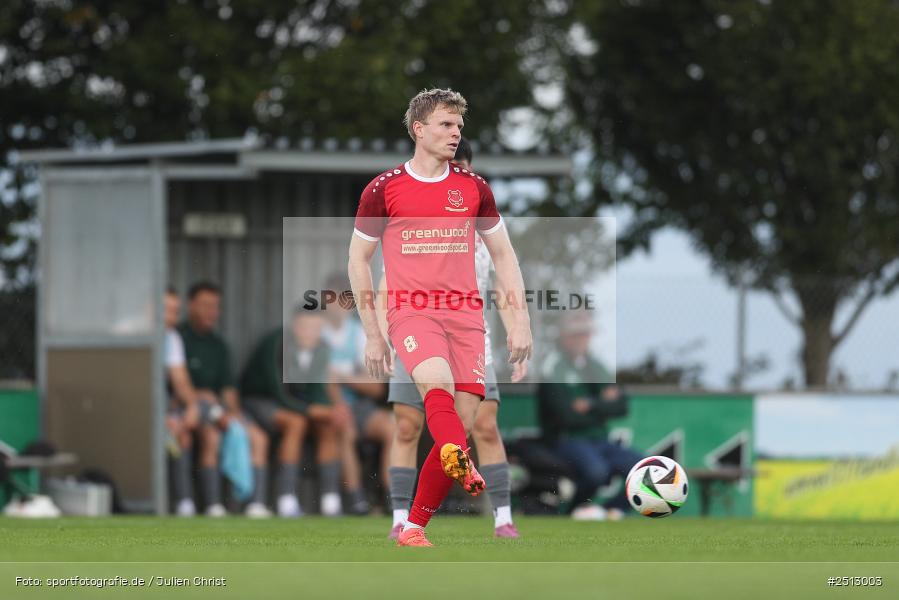 sport, action, TSV Pflaumheim, TSV, Sportgelände, SpVgg Hösbach-Bahnhof, SPG, Pflaumheim, Fussball, Bezirksliga Unterfranken West, BFV, 28.09.2025, 11. Spieltag - Bild-ID: 2513003