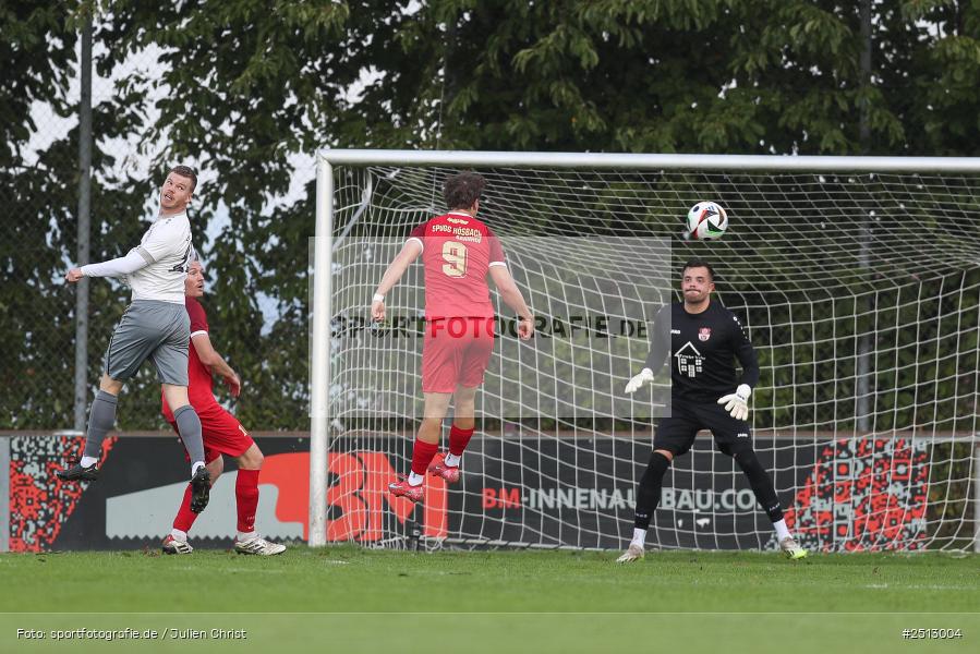 sport, action, TSV Pflaumheim, TSV, Sportgelände, SpVgg Hösbach-Bahnhof, SPG, Pflaumheim, Fussball, Bezirksliga Unterfranken West, BFV, 28.09.2025, 11. Spieltag - Bild-ID: 2513004