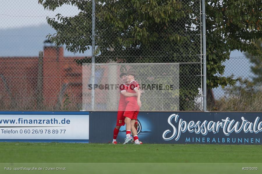 sport, action, TSV Pflaumheim, TSV, Sportgelände, SpVgg Hösbach-Bahnhof, SPG, Pflaumheim, Fussball, Bezirksliga Unterfranken West, BFV, 28.09.2025, 11. Spieltag - Bild-ID: 2513010