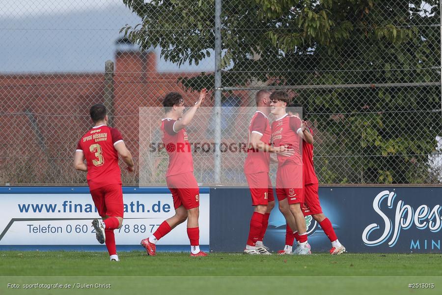 sport, action, TSV Pflaumheim, TSV, Sportgelände, SpVgg Hösbach-Bahnhof, SPG, Pflaumheim, Fussball, Bezirksliga Unterfranken West, BFV, 28.09.2025, 11. Spieltag - Bild-ID: 2513013