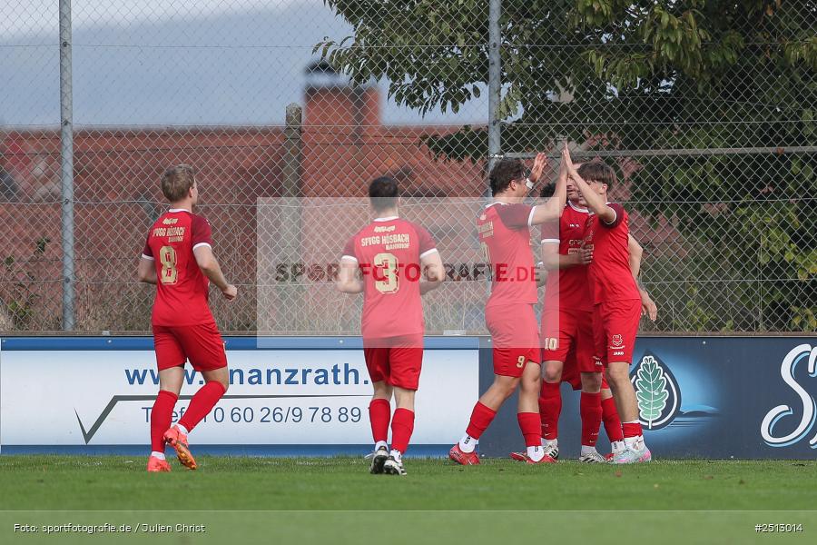 sport, action, TSV Pflaumheim, TSV, Sportgelände, SpVgg Hösbach-Bahnhof, SPG, Pflaumheim, Fussball, Bezirksliga Unterfranken West, BFV, 28.09.2025, 11. Spieltag - Bild-ID: 2513014