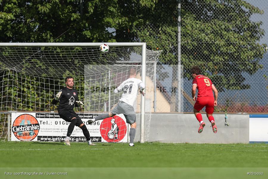sport, action, TSV Pflaumheim, TSV, Sportgelände, SpVgg Hösbach-Bahnhof, SPG, Pflaumheim, Fussball, Bezirksliga Unterfranken West, BFV, 28.09.2025, 11. Spieltag - Bild-ID: 2513032