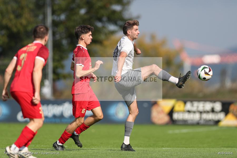 sport, action, TSV Pflaumheim, TSV, Sportgelände, SpVgg Hösbach-Bahnhof, SPG, Pflaumheim, Fussball, Bezirksliga Unterfranken West, BFV, 28.09.2025, 11. Spieltag - Bild-ID: 2513034