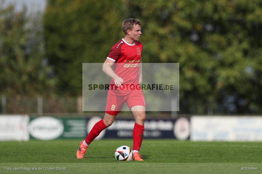 sport, action, TSV Pflaumheim, TSV, Sportgelände, SpVgg Hösbach-Bahnhof, SPG, Pflaumheim, Fussball, Bezirksliga Unterfranken West, BFV, 28.09.2025, 11. Spieltag - Bild-ID: 2513044