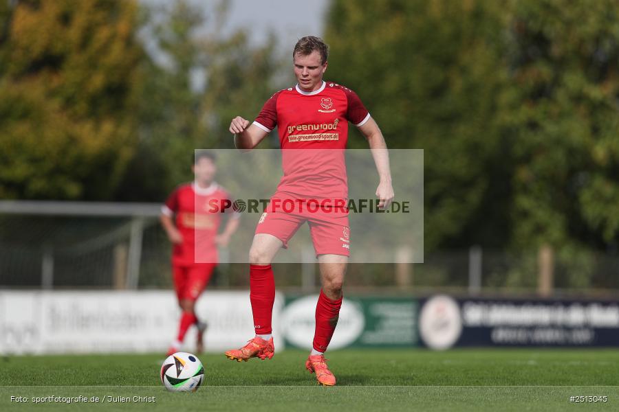 sport, action, TSV Pflaumheim, TSV, Sportgelände, SpVgg Hösbach-Bahnhof, SPG, Pflaumheim, Fussball, Bezirksliga Unterfranken West, BFV, 28.09.2025, 11. Spieltag - Bild-ID: 2513045