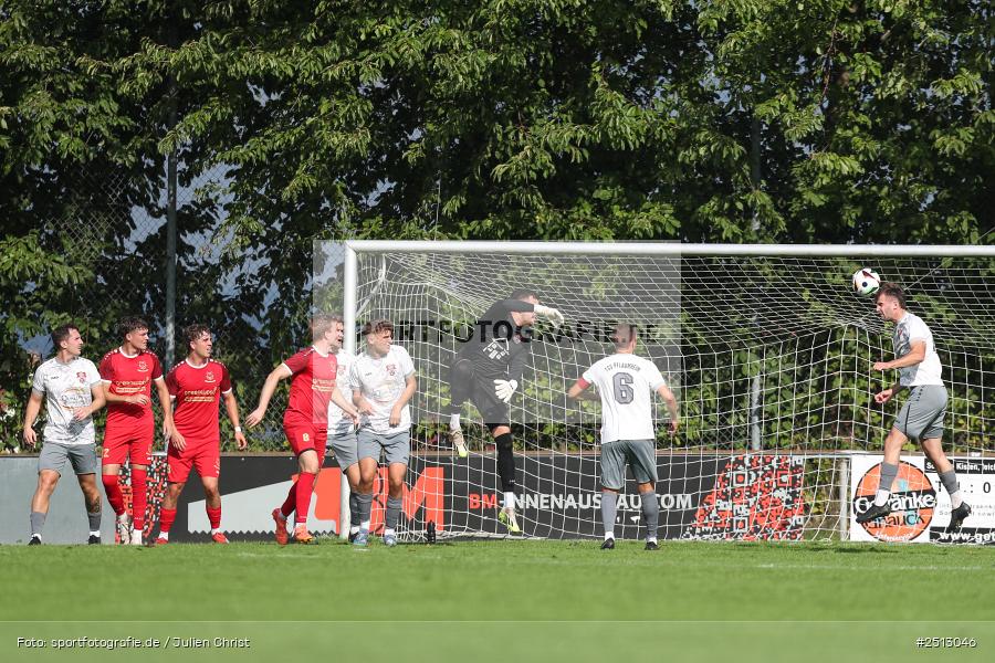 sport, action, TSV Pflaumheim, TSV, Sportgelände, SpVgg Hösbach-Bahnhof, SPG, Pflaumheim, Fussball, Bezirksliga Unterfranken West, BFV, 28.09.2025, 11. Spieltag - Bild-ID: 2513046