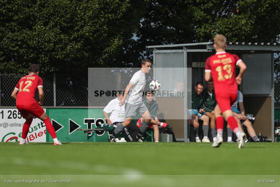 sport, action, TSV Pflaumheim, TSV, Sportgelände, SpVgg Hösbach-Bahnhof, SPG, Pflaumheim, Fussball, Bezirksliga Unterfranken West, BFV, 28.09.2025, 11. Spieltag - Bild-ID: 2513049