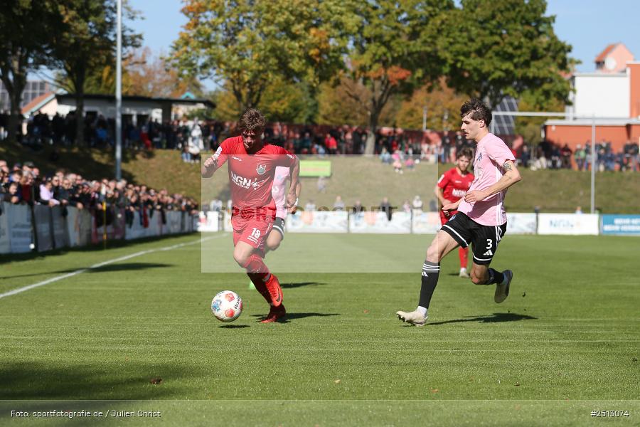 NGN Arena, Aubstadt, 03.10.2025, sport, action, Fussball, BFV, 12. Spieltag, Regionalliga Bayern, SVA, TSV, SV Viktoria Aschaffenburg, TSV Aubstadt - Bild-ID: 2513074