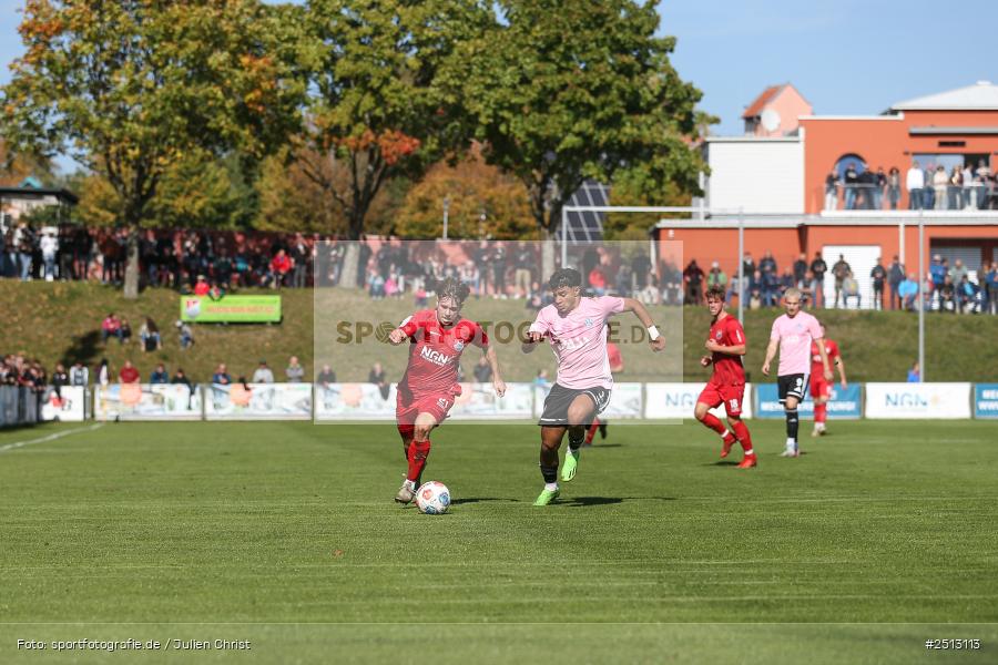 sport, action, TSV Aubstadt, TSV, SVA, SV Viktoria Aschaffenburg, Regionalliga Bayern, NGN Arena, Fussball, BFV, Aubstadt, 12. Spieltag, 03.10.2025 - Bild-ID: 2513113