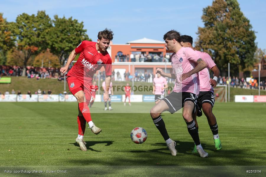 sport, action, TSV Aubstadt, TSV, SVA, SV Viktoria Aschaffenburg, Regionalliga Bayern, NGN Arena, Fussball, BFV, Aubstadt, 12. Spieltag, 03.10.2025 - Bild-ID: 2513114