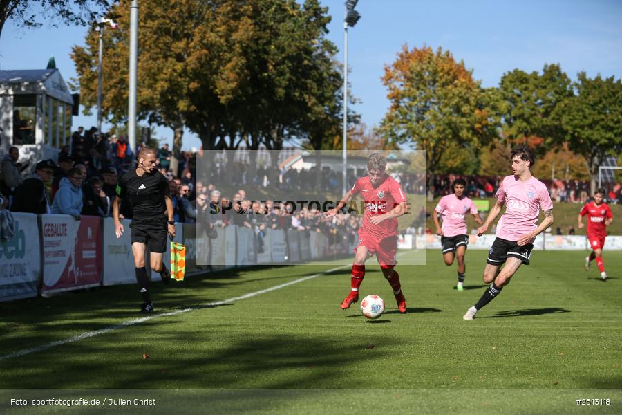 sport, action, TSV Aubstadt, TSV, SVA, SV Viktoria Aschaffenburg, Regionalliga Bayern, NGN Arena, Fussball, BFV, Aubstadt, 12. Spieltag, 03.10.2025 - Bild-ID: 2513118
