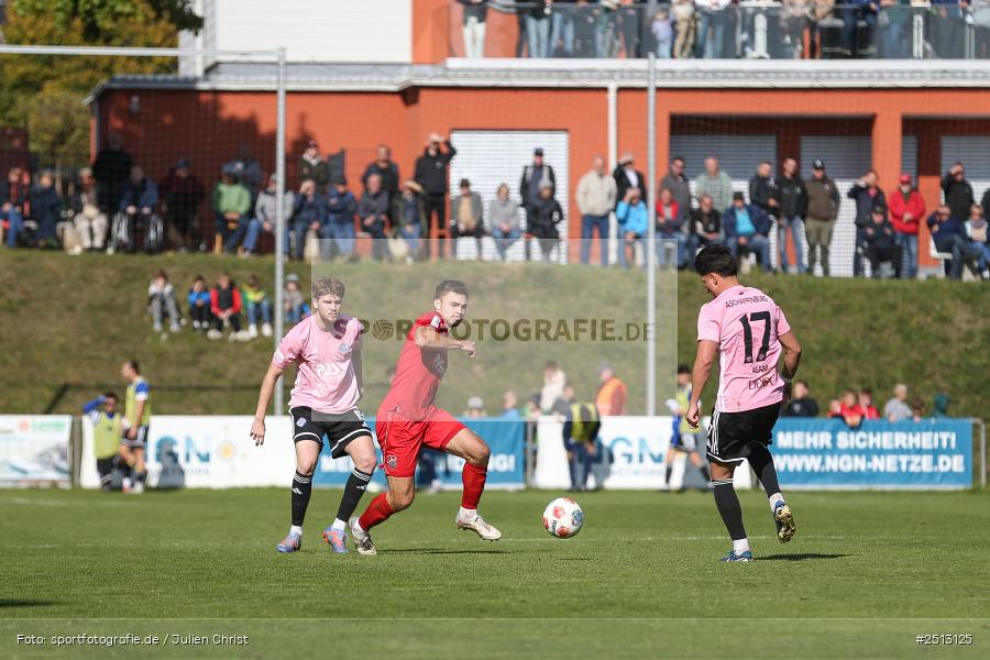 sport, action, TSV Aubstadt, TSV, SVA, SV Viktoria Aschaffenburg, Regionalliga Bayern, NGN Arena, Fussball, BFV, Aubstadt, 12. Spieltag, 03.10.2025 - Bild-ID: 2513125
