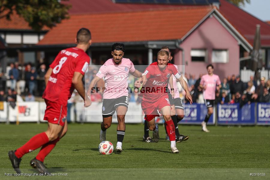 sport, action, TSV Aubstadt, TSV, SVA, SV Viktoria Aschaffenburg, Regionalliga Bayern, NGN Arena, Fussball, BFV, Aubstadt, 12. Spieltag, 03.10.2025 - Bild-ID: 2513126