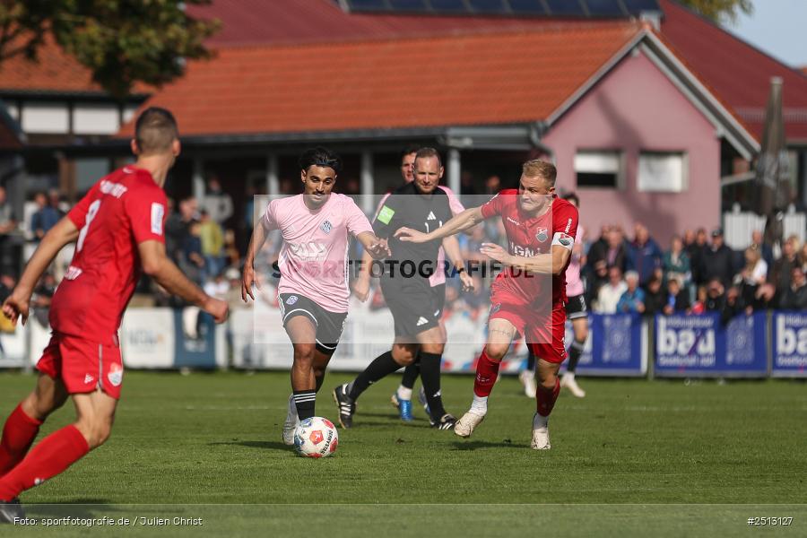 sport, action, TSV Aubstadt, TSV, SVA, SV Viktoria Aschaffenburg, Regionalliga Bayern, NGN Arena, Fussball, BFV, Aubstadt, 12. Spieltag, 03.10.2025 - Bild-ID: 2513127