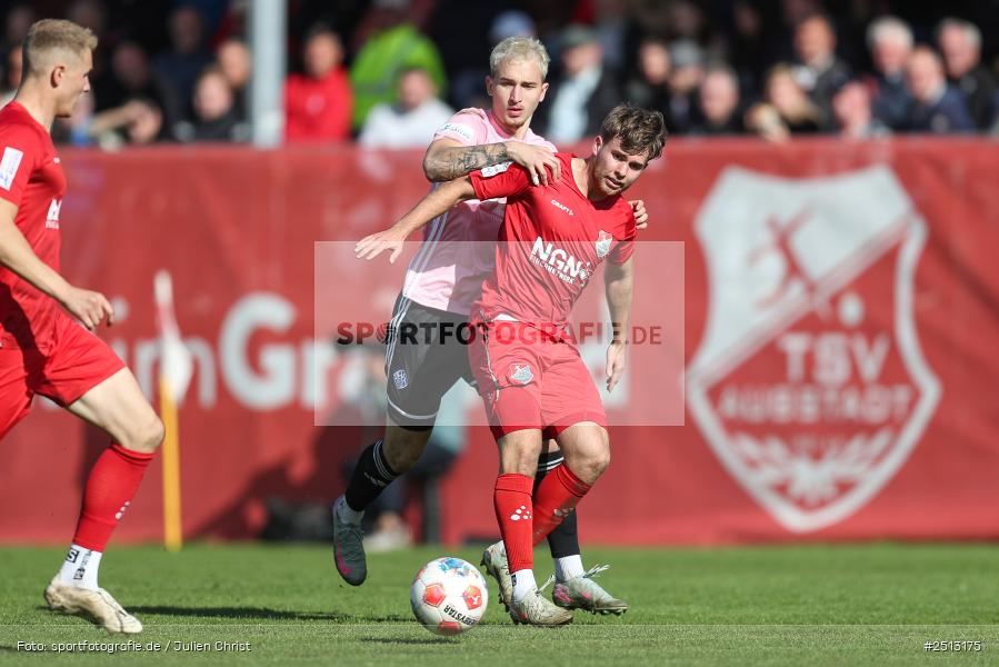 sport, action, TSV Aubstadt, TSV, SVA, SV Viktoria Aschaffenburg, Regionalliga Bayern, NGN Arena, Fussball, BFV, Aubstadt, 12. Spieltag, 03.10.2025 - Bild-ID: 2513175