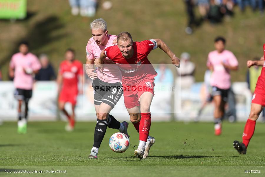 sport, action, TSV Aubstadt, TSV, SVA, SV Viktoria Aschaffenburg, Regionalliga Bayern, NGN Arena, Fussball, BFV, Aubstadt, 12. Spieltag, 03.10.2025 - Bild-ID: 2513202
