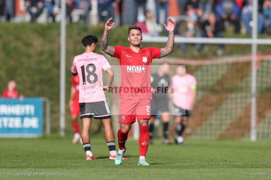 sport, action, TSV Aubstadt, TSV, SVA, SV Viktoria Aschaffenburg, Regionalliga Bayern, NGN Arena, Fussball, BFV, Aubstadt, 12. Spieltag, 03.10.2025 - Bild-ID: 2513212