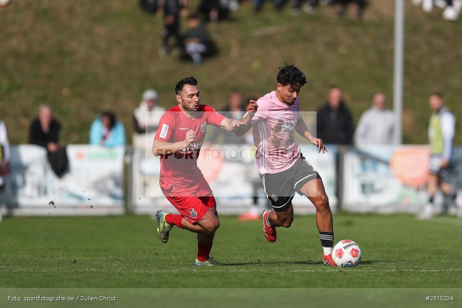 sport, action, TSV Aubstadt, TSV, SVA, SV Viktoria Aschaffenburg, Regionalliga Bayern, NGN Arena, Fussball, BFV, Aubstadt, 12. Spieltag, 03.10.2025 - Bild-ID: 2513224