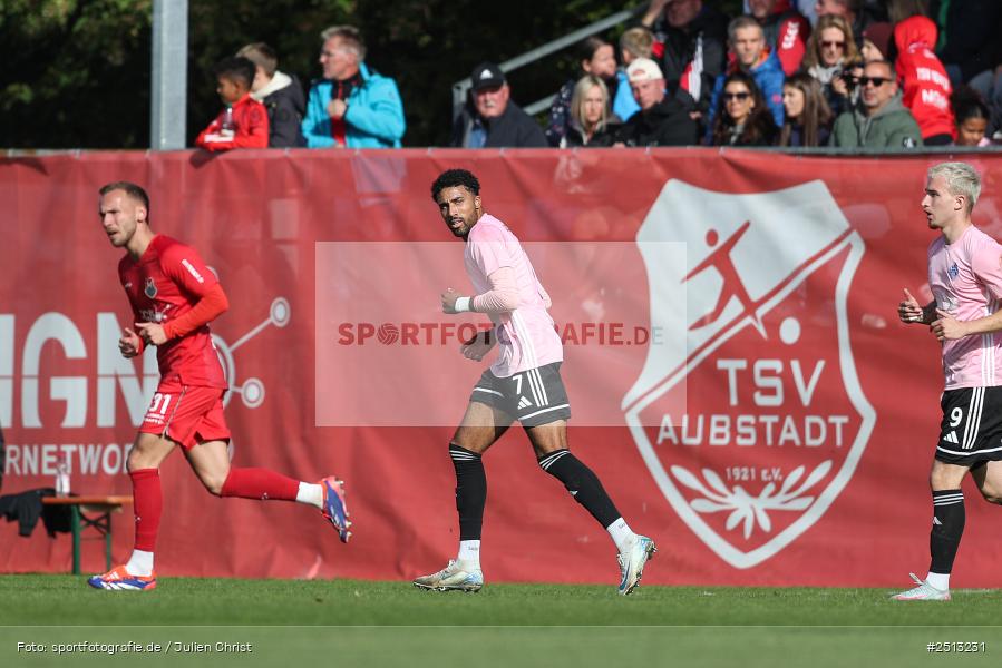 sport, action, TSV Aubstadt, TSV, SVA, SV Viktoria Aschaffenburg, Regionalliga Bayern, NGN Arena, Fussball, BFV, Aubstadt, 12. Spieltag, 03.10.2025 - Bild-ID: 2513231
