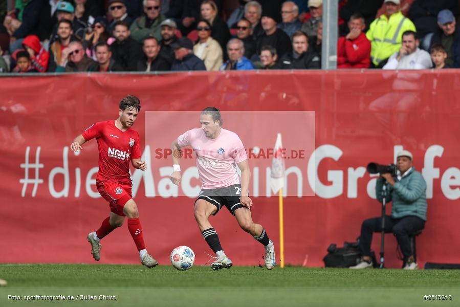 sport, action, TSV Aubstadt, TSV, SVA, SV Viktoria Aschaffenburg, Regionalliga Bayern, NGN Arena, Fussball, BFV, Aubstadt, 12. Spieltag, 03.10.2025 - Bild-ID: 2513263
