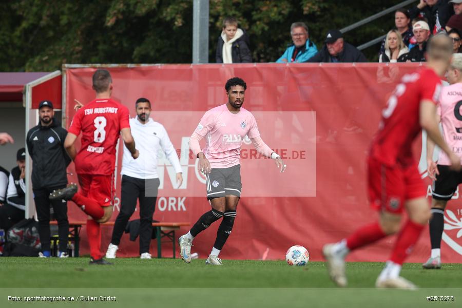 sport, action, TSV Aubstadt, TSV, SVA, SV Viktoria Aschaffenburg, Regionalliga Bayern, NGN Arena, Fussball, BFV, Aubstadt, 12. Spieltag, 03.10.2025 - Bild-ID: 2513273