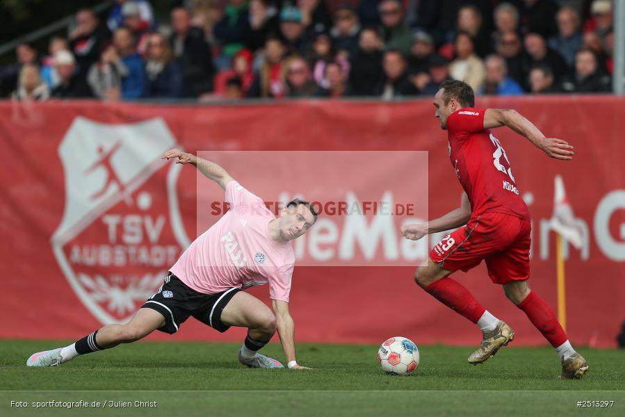 sport, action, TSV Aubstadt, TSV, SVA, SV Viktoria Aschaffenburg, Regionalliga Bayern, NGN Arena, Fussball, BFV, Aubstadt, 12. Spieltag, 03.10.2025 - Bild-ID: 2513297