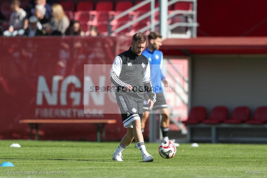 sport, action, TSV Aubstadt, TSV, SVA, SV Viktoria Aschaffenburg, Regionalliga Bayern, NGN Arena, Fussball, BFV, Aubstadt, 12. Spieltag, 03.10.2025 - Bild-ID: 2513333