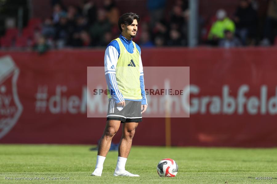 sport, action, TSV Aubstadt, TSV, SVA, SV Viktoria Aschaffenburg, Regionalliga Bayern, NGN Arena, Fussball, BFV, Aubstadt, 12. Spieltag, 03.10.2025 - Bild-ID: 2513339