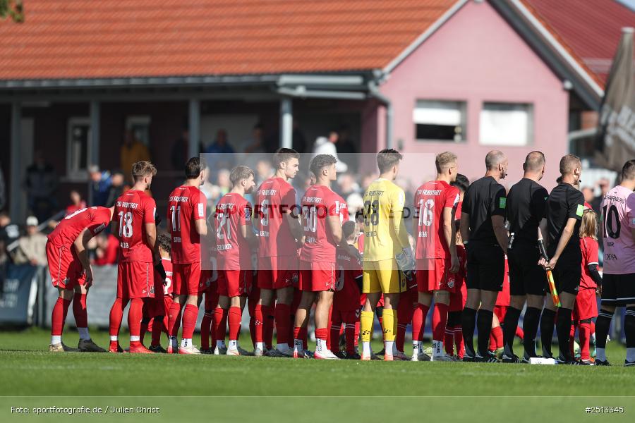 sport, action, TSV Aubstadt, TSV, SVA, SV Viktoria Aschaffenburg, Regionalliga Bayern, NGN Arena, Fussball, BFV, Aubstadt, 12. Spieltag, 03.10.2025 - Bild-ID: 2513345