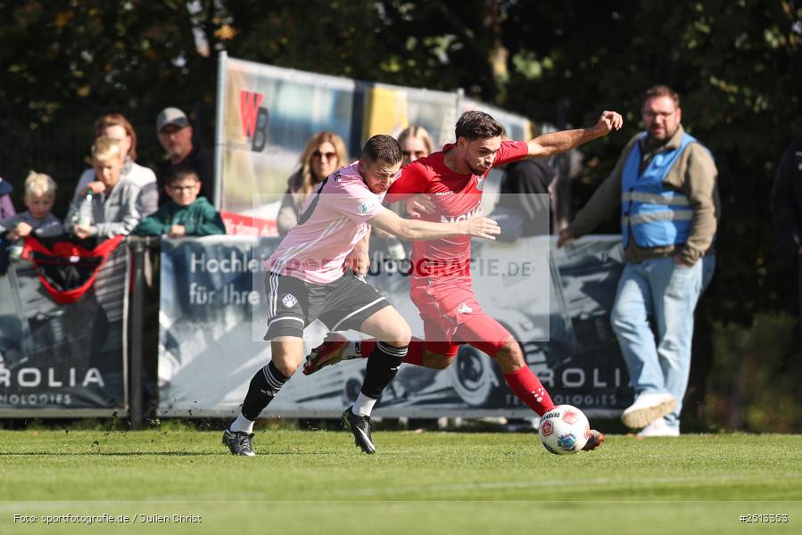 sport, action, TSV Aubstadt, TSV, SVA, SV Viktoria Aschaffenburg, Regionalliga Bayern, NGN Arena, Fussball, BFV, Aubstadt, 12. Spieltag, 03.10.2025 - Bild-ID: 2513353