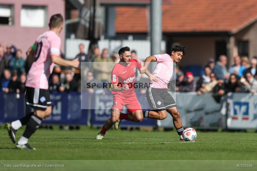 sport, action, TSV Aubstadt, TSV, SVA, SV Viktoria Aschaffenburg, Regionalliga Bayern, NGN Arena, Fussball, BFV, Aubstadt, 12. Spieltag, 03.10.2025 - Bild-ID: 2513358