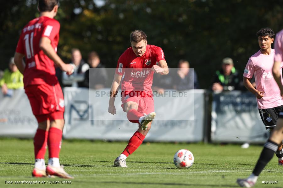 sport, action, TSV Aubstadt, TSV, SVA, SV Viktoria Aschaffenburg, Regionalliga Bayern, NGN Arena, Fussball, BFV, Aubstadt, 12. Spieltag, 03.10.2025 - Bild-ID: 2513361